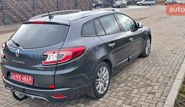Серый Рено Меган, объемом двигателя 1.5 л и пробегом 225 тыс. км за 8899 $, фото 8 на Automoto.ua