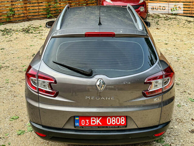 Серый Рено Меган, объемом двигателя 1.5 л и пробегом 190 тыс. км за 8450 $, фото 21 на Automoto.ua