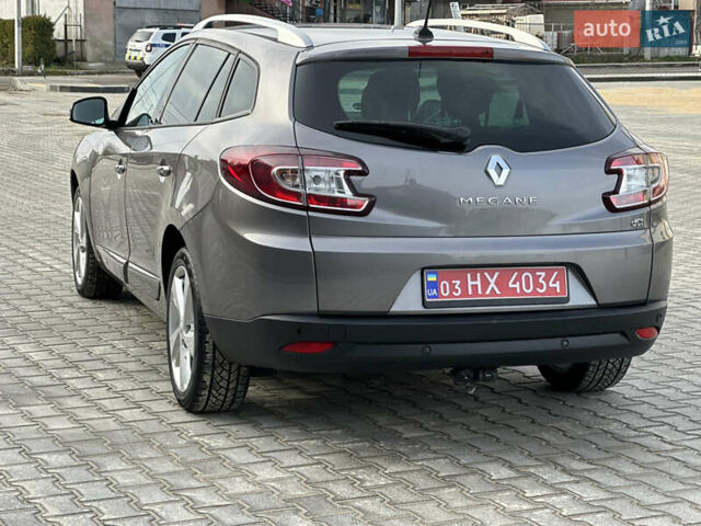 Сірий Рено Меган, об'ємом двигуна 1.5 л та пробігом 97 тис. км за 10299 $, фото 5 на Automoto.ua