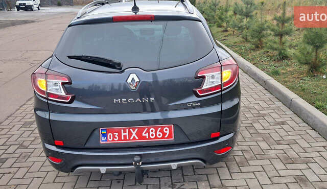 Серый Рено Меган, объемом двигателя 1.5 л и пробегом 225 тыс. км за 8899 $, фото 18 на Automoto.ua