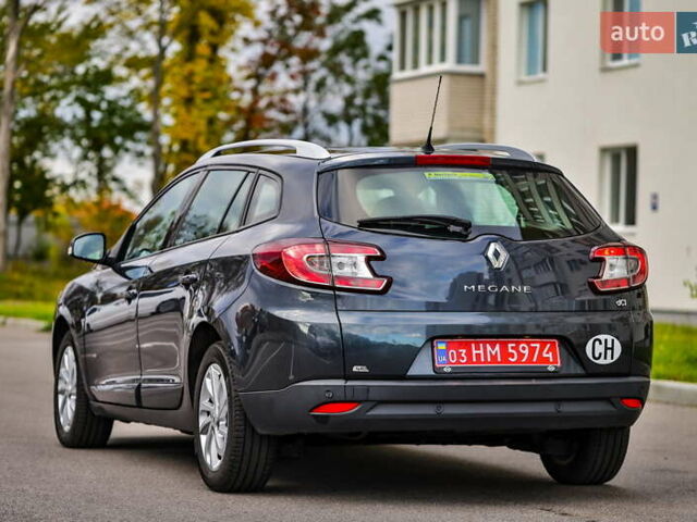 Сірий Рено Меган, об'ємом двигуна 1.5 л та пробігом 190 тис. км за 9300 $, фото 7 на Automoto.ua