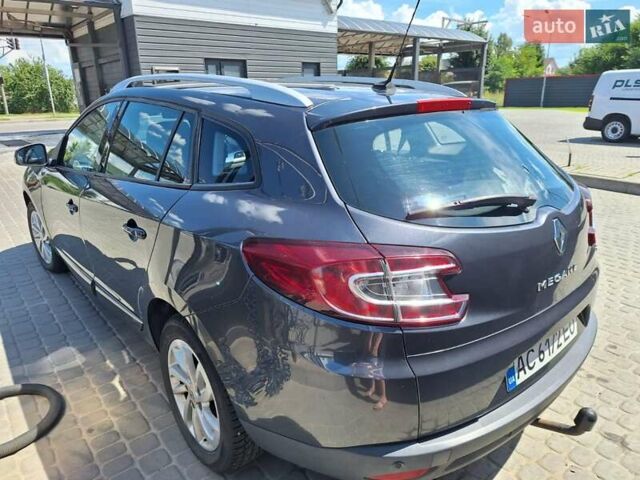 Сірий Рено Меган, об'ємом двигуна 1.5 л та пробігом 219 тис. км за 7700 $, фото 7 на Automoto.ua