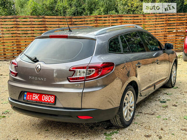 Серый Рено Меган, объемом двигателя 1.5 л и пробегом 190 тыс. км за 8450 $, фото 24 на Automoto.ua