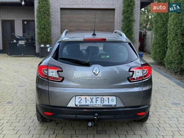 Серый Рено Меган, объемом двигателя 1.5 л и пробегом 270 тыс. км за 7950 $, фото 10 на Automoto.ua