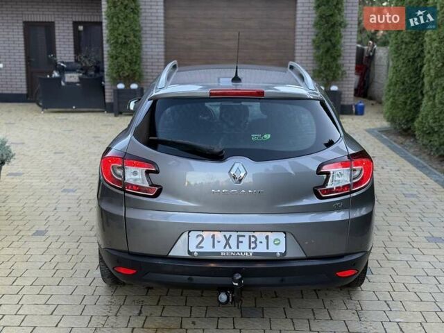 Серый Рено Меган, объемом двигателя 1.5 л и пробегом 270 тыс. км за 7950 $, фото 11 на Automoto.ua