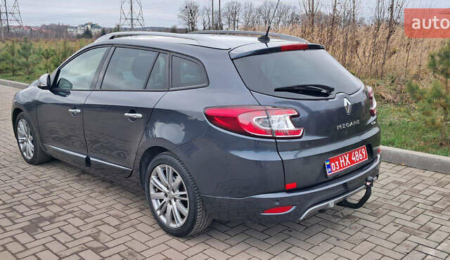 Серый Рено Меган, объемом двигателя 1.5 л и пробегом 225 тыс. км за 8899 $, фото 14 на Automoto.ua