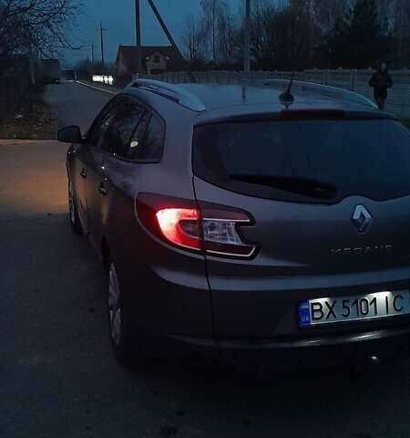 Сірий Рено Меган, об'ємом двигуна 1.2 л та пробігом 199 тис. км за 6499 $, фото 12 на Automoto.ua