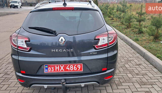 Серый Рено Меган, объемом двигателя 1.5 л и пробегом 225 тыс. км за 8899 $, фото 13 на Automoto.ua