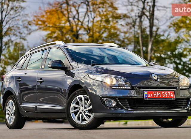 Сірий Рено Меган, об'ємом двигуна 1.5 л та пробігом 190 тис. км за 8900 $, фото 1 на Automoto.ua