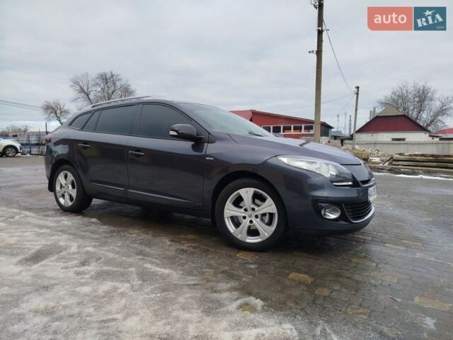 Серый Рено Меган, объемом двигателя 1.5 л и пробегом 228 тыс. км за 7600 $, фото 1 на Automoto.ua