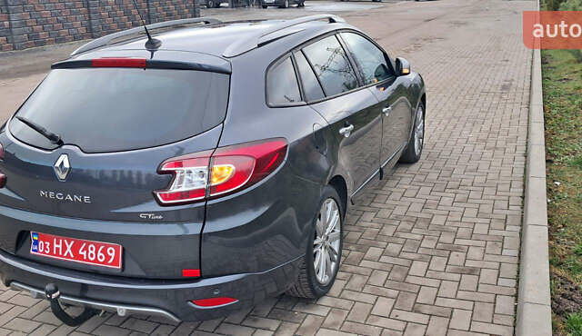 Серый Рено Меган, объемом двигателя 1.5 л и пробегом 225 тыс. км за 8899 $, фото 9 на Automoto.ua