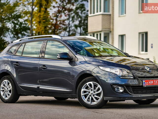 Сірий Рено Меган, об'ємом двигуна 1.5 л та пробігом 190 тис. км за 8900 $, фото 2 на Automoto.ua