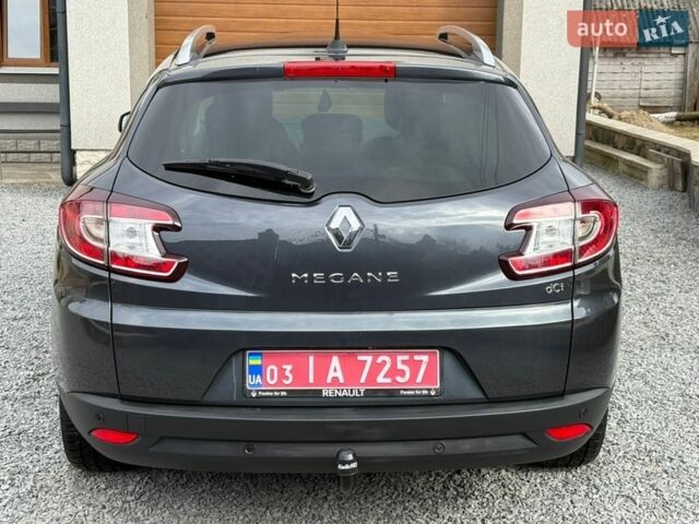 Сірий Рено Меган, об'ємом двигуна 1.5 л та пробігом 207 тис. км за 9200 $, фото 6 на Automoto.ua