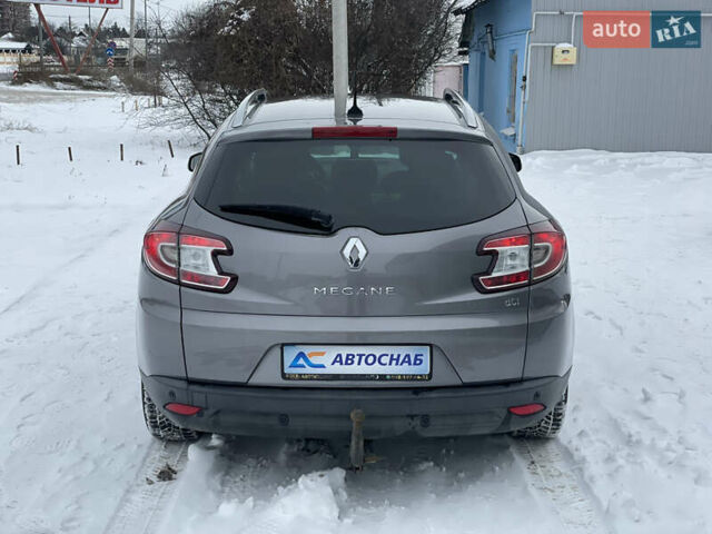 Сірий Рено Меган, об'ємом двигуна 1.46 л та пробігом 281 тис. км за 7990 $, фото 5 на Automoto.ua
