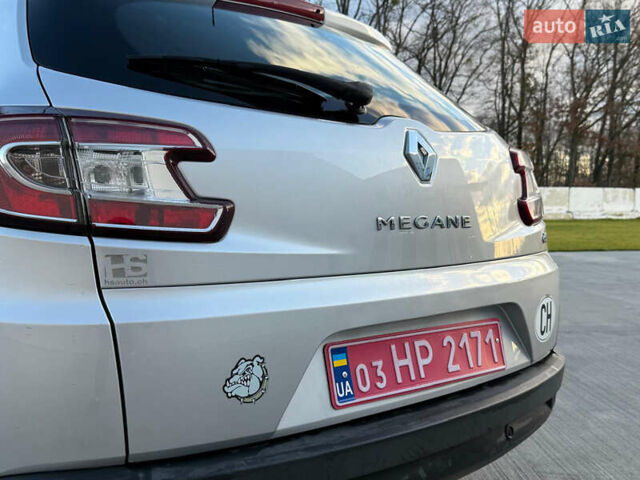 Серый Рено Меган, объемом двигателя 1.5 л и пробегом 184 тыс. км за 7500 $, фото 8 на Automoto.ua