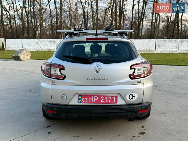 Серый Рено Меган, объемом двигателя 1.5 л и пробегом 184 тыс. км за 7500 $, фото 4 на Automoto.ua