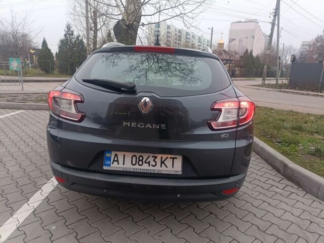 Серый Рено Меган, объемом двигателя 1.5 л и пробегом 297 тыс. км за 5900 $, фото 4 на Automoto.ua