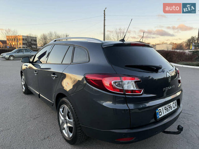 Сірий Рено Меган, об'ємом двигуна 1.46 л та пробігом 275 тис. км за 9350 $, фото 9 на Automoto.ua