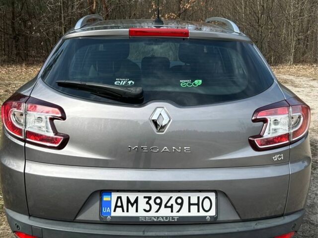 Сірий Рено Меган, об'ємом двигуна 1.5 л та пробігом 189 тис. км за 8500 $, фото 3 на Automoto.ua