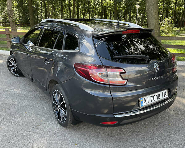 Сірий Рено Меган, об'ємом двигуна 1.5 л та пробігом 222 тис. км за 8600 $, фото 1 на Automoto.ua