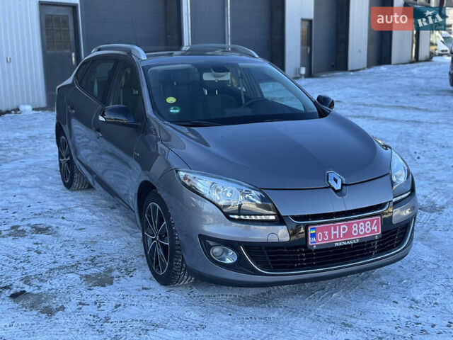 Серый Рено Меган, объемом двигателя 1.5 л и пробегом 190 тыс. км за 8700 $, фото 1 на Automoto.ua