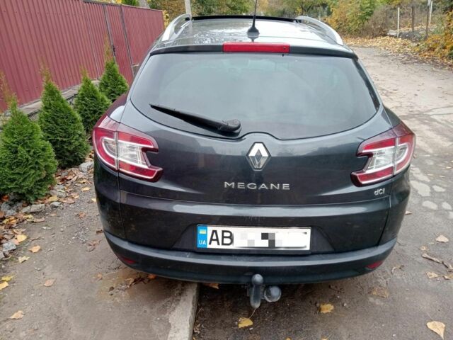 Серый Рено Меган, объемом двигателя 1.5 л и пробегом 234 тыс. км за 7600 $, фото 1 на Automoto.ua
