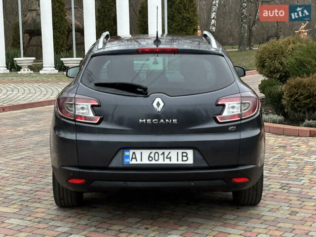 Серый Рено Меган, объемом двигателя 1.5 л и пробегом 264 тыс. км за 7950 $, фото 7 на Automoto.ua