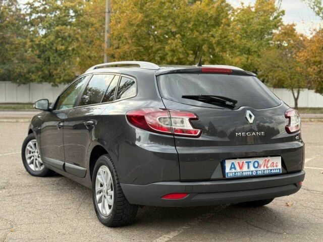 Серый Рено Меган, объемом двигателя 1.5 л и пробегом 253 тыс. км за 6700 $, фото 12 на Automoto.ua