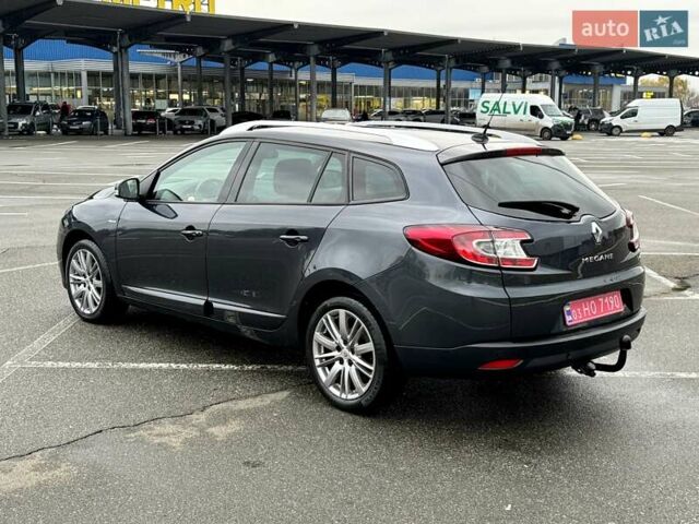 Серый Рено Меган, объемом двигателя 1.5 л и пробегом 210 тыс. км за 9850 $, фото 3 на Automoto.ua