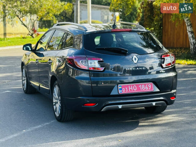 Серый Рено Меган, объемом двигателя 1.5 л и пробегом 280 тыс. км за 8999 $, фото 9 на Automoto.ua