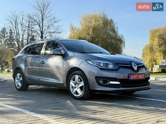 Серый Рено Меган, объемом двигателя 1.5 л и пробегом 243 тыс. км за 7999 $, фото 5 на Automoto.ua