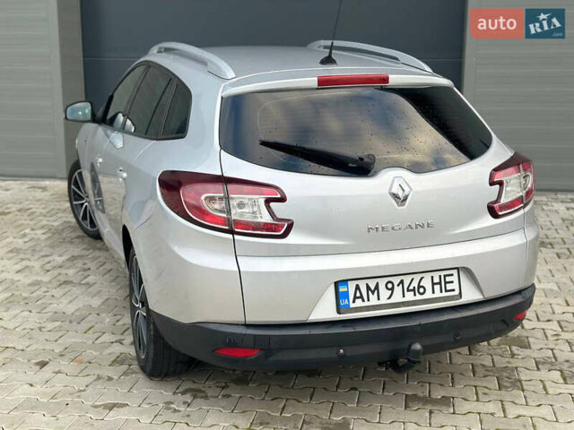 Серый Рено Меган, объемом двигателя 1.6 л и пробегом 197 тыс. км за 7699 $, фото 14 на Automoto.ua