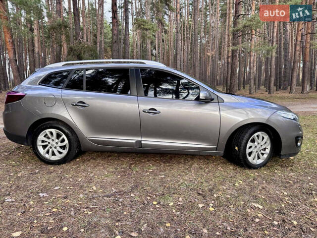 Сірий Рено Меган, об'ємом двигуна 1.46 л та пробігом 254 тис. км за 8900 $, фото 7 на Automoto.ua
