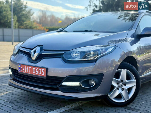 Серый Рено Меган, объемом двигателя 1.5 л и пробегом 243 тыс. км за 7999 $, фото 2 на Automoto.ua