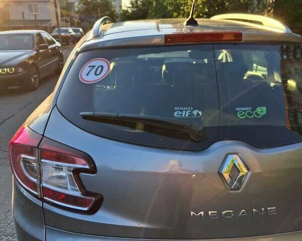 Серый Рено Меган, объемом двигателя 1.46 л и пробегом 195 тыс. км за 6700 $, фото 1 на Automoto.ua