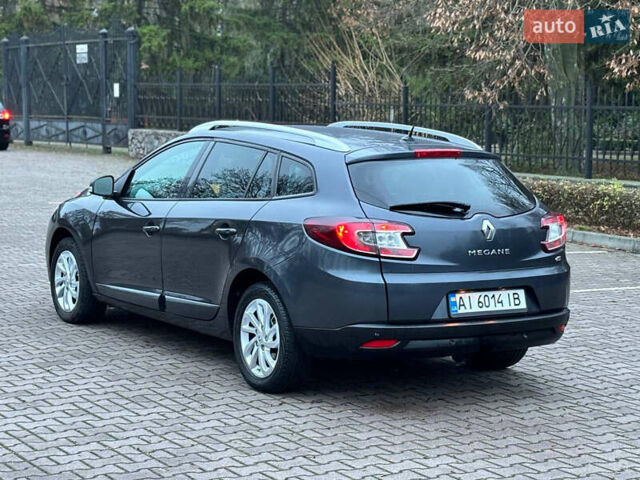 Серый Рено Меган, объемом двигателя 1.5 л и пробегом 264 тыс. км за 7600 $, фото 9 на Automoto.ua