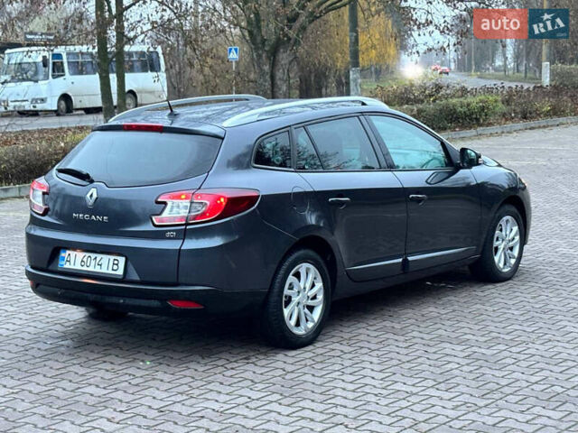 Серый Рено Меган, объемом двигателя 1.5 л и пробегом 264 тыс. км за 7600 $, фото 5 на Automoto.ua