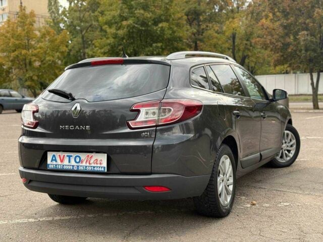 Серый Рено Меган, объемом двигателя 1.5 л и пробегом 253 тыс. км за 6700 $, фото 7 на Automoto.ua