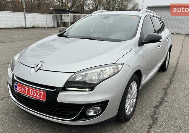 Серый Рено Меган, объемом двигателя 1.5 л и пробегом 184 тыс. км за 9699 $, фото 1 на Automoto.ua