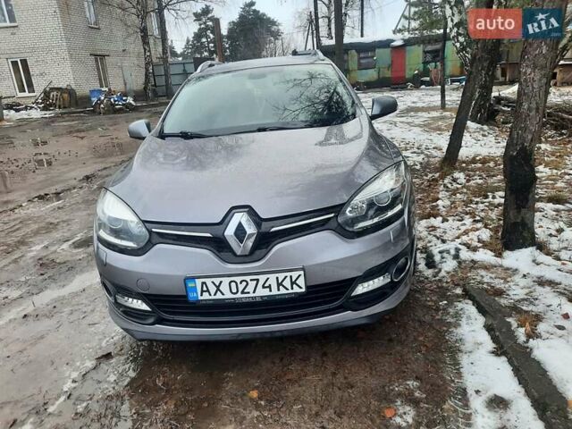 Серый Рено Меган, объемом двигателя 1.5 л и пробегом 225 тыс. км за 9100 $, фото 1 на Automoto.ua
