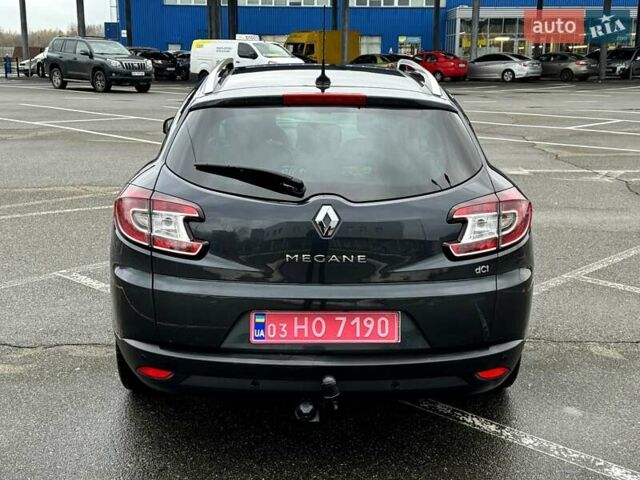 Серый Рено Меган, объемом двигателя 1.5 л и пробегом 210 тыс. км за 9850 $, фото 4 на Automoto.ua
