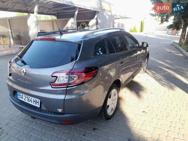 Серый Рено Меган, объемом двигателя 1.5 л и пробегом 242 тыс. км за 7100 $, фото 3 на Automoto.ua