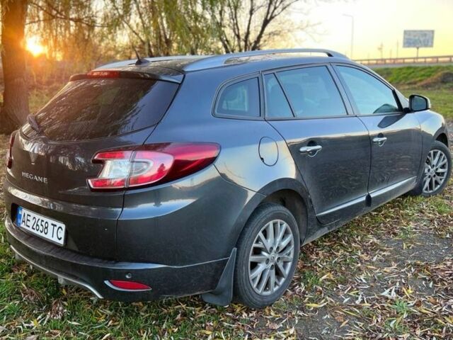 Серый Рено Меган, объемом двигателя 1.5 л и пробегом 251 тыс. км за 7500 $, фото 4 на Automoto.ua