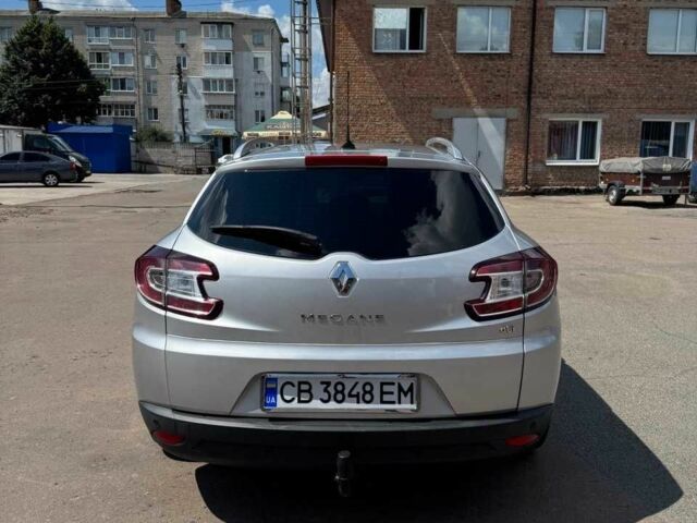 Серый Рено Меган, объемом двигателя 1.5 л и пробегом 278 тыс. км за 9500 $, фото 5 на Automoto.ua