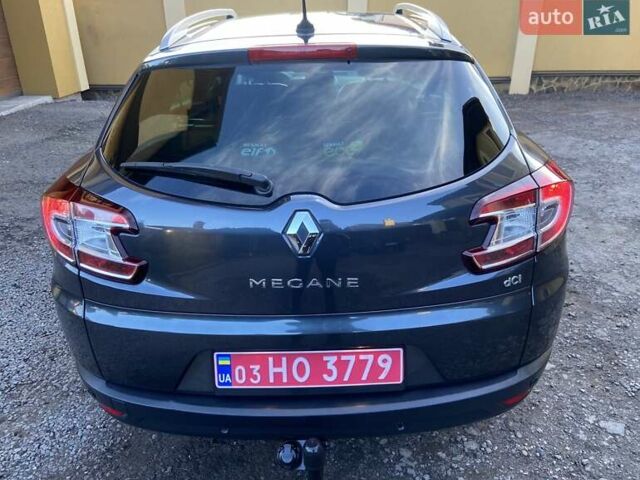 Серый Рено Меган, объемом двигателя 1.5 л и пробегом 194 тыс. км за 8850 $, фото 5 на Automoto.ua