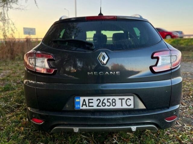 Серый Рено Меган, объемом двигателя 1.5 л и пробегом 251 тыс. км за 7500 $, фото 1 на Automoto.ua