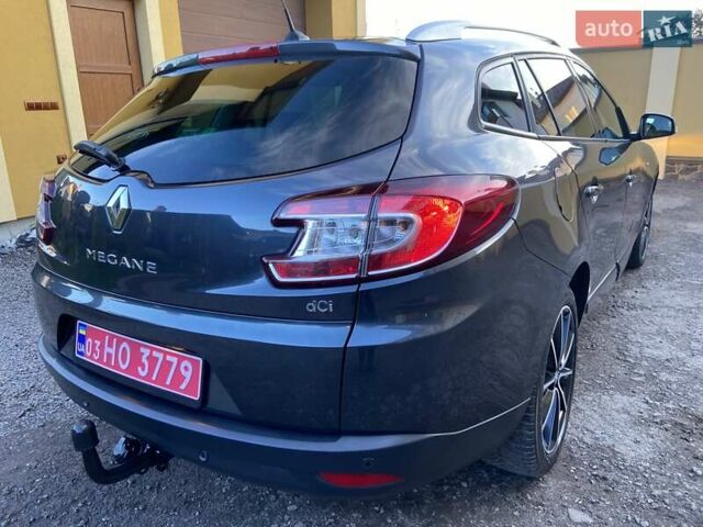 Серый Рено Меган, объемом двигателя 1.5 л и пробегом 194 тыс. км за 8850 $, фото 6 на Automoto.ua