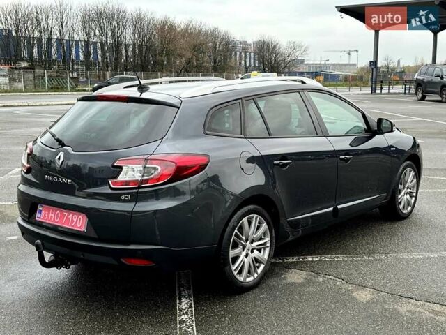 Серый Рено Меган, объемом двигателя 1.5 л и пробегом 210 тыс. км за 9850 $, фото 5 на Automoto.ua