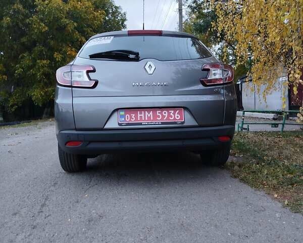Сірий Рено Меган, об'ємом двигуна 1.46 л та пробігом 270 тис. км за 9100 $, фото 5 на Automoto.ua