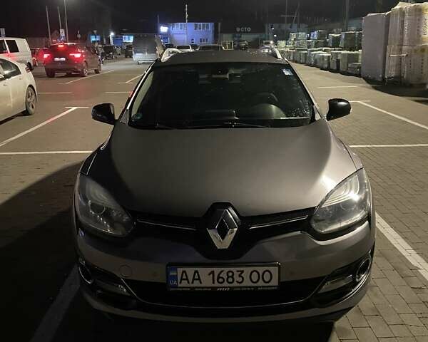Сірий Рено Меган, об'ємом двигуна 1.46 л та пробігом 430 тис. км за 6000 $, фото 3 на Automoto.ua